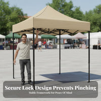 Commercial Stall Tent Foldable 4-Leg Rainproof Quick-Setup Canopy for Street Vendors, Outdoor Enthusiasts, Markets, Backyard, Campsite