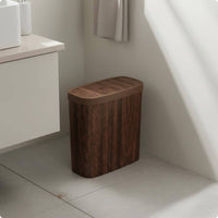 Press Top Trash Can Space-Saving Lidded Trash Can Easy to Clean for Narrow Gaps