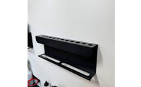 Brush and Bottle Holder Heavy Duty Wall Mounted Bottle Organizer Rust Resistant