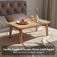 Foldable Bed Table Sturdy Foldable Bed Tray Rounded Corners for Students, Adults