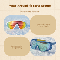 Kids Polarized Sunglasses, Outdoor Sports Goggles