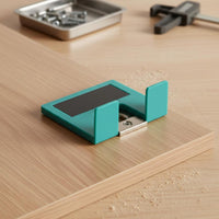 Hinge Installation Tool Fixing Plate Positioner Hardware for Swing Door Cabinet Door Gap Alignment 2mm Hinge Installation Aid