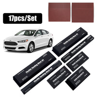 7/12pcs Black EVA Sanding Blocks for Woodworking and Auto Body