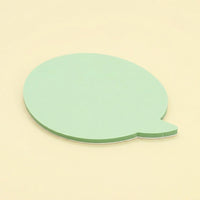 Transparent Sticky Notes Waterproof Self Note Pads with Index Tabs, See Through Reminder for Office Study Students