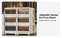 Stackable Storage Drawer Clear clear panel Stackable Pull-extendable Drawer Multi-Functional