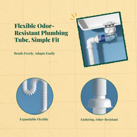Odor-resistant silicone drain tube
