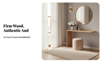 L-Shaped Corner Desk Unmixed Wood L-Shaped Desk Extension Board Space Saving Design Robust Duty for Telecommuting Workers