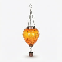 Hot Air Balloon Solar Lantern Outdoor Hanging Solar Lantern for Garden