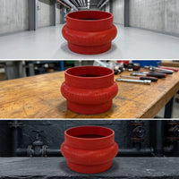 Rubber piping Connector Flexible piping Connector Easy to Install Expansion Joint Coupling for Plumbers