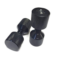Aluminum 2-Hole Flange Alignment Pin Set, 1-1/8 Inch, Lightweight, for 6061