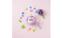 189 Pieces Textile Petal Craft Toy Screen DIY Textile Bouquet Craft Kit Parent-Child Connecting Kids Flower Maker Set for Girls, Rainy Day Activity