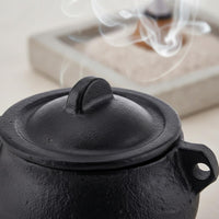Cast Iron Scent Vessel Multifunctional Cast Iron Scented Bowl Easy to Clean Home Decor for Meditation