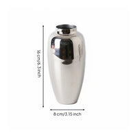 Stainless Steel Vase Mirror Polish Home Decor Sturdy