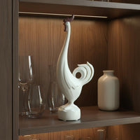 Chicken Figurine Housewarming Gift Home Decor Glossy Finish
