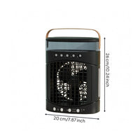 Desktop Humidifying Fan Humidifying Mini Air Chiller Portable Small Appliance for Desk