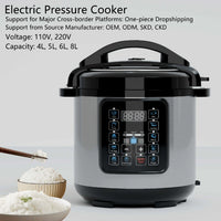 电压力锅家用多功能电高压锅大容量高压电饭煲Pressure cooker 美规