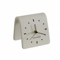 Minimalist Ceramic Desk Timepiece Decorative Accent for Bedside, Bookshelf