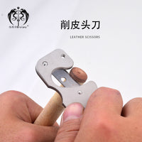 不锈钢削皮刀 很锋利的快捷削皮头刀换皮头工具 削皮刀
