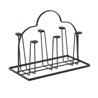 Water Cup Rack Decorative Design Countertop Cup Organizer Space-Saving