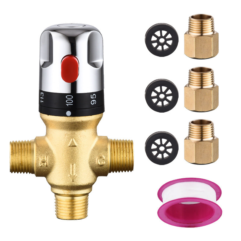 1/2NPT Brass Thermostatic Valve for Solar Water Heater
