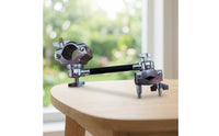Long-Lasting Drum Rack Connector Clamp Sturdy Drum Rack Clamp with Connecting Bar Heavy Duty Fixed Connector Versatile for Rehearsal