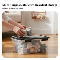 Clear Lidded Container transparent frame Clear Latching Container for home managers