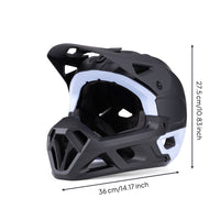 Full-Face Mountain Bike Helmet Ventilated Design Downhill Bike Helmet for Adults