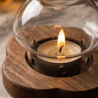 Japanese Style Glass Candle Holder