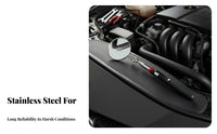 Car Engine Inspection Mirror Stainless Extendable Automotive Mirror Lightweight Pen Fastener Design for Garages, Workshops