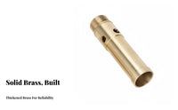 Brass Fountain Nozzle Sturdy Construction Bubbling Fountain Nozzle Creates Beautiful Visual Effects for Garden, Outdoor
