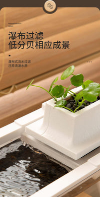 鱼缸热带小型桌面孔雀鱼灯科鱼虾过滤静音加热饲养家用水族