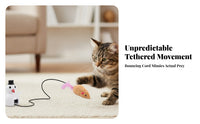 Self-Play Electric Cat Teaser Toy | Interactive Swinging Motion, Automatic Moving Design, Cat Toy with Lure, for Home