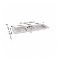 Sink Glass Rinser with Drainage Tray Quick Cleaning High Pressure Cup Rinser