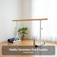 Freestanding Dance Barre Non-Slip Feet Freestanding Dance Bar Stable Design Portable Dance Bar for Dancers, Beginners