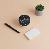 Countdown Stopwatch Digital Timer Kitchen Timer Magnetic Timer Large Display Rechargeable Silent Operation Suitable for Cooking Study Laboratory