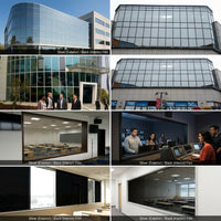 Window Film Privacy and Window Tint for Home Office, Silver Reflective Privacy Film for Bathroom, 2 Mil Window Security Film, 85% Heat Insulation