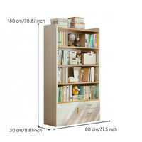 Floor Standing Storage Shelf Large Capacity Multi-Tier Storage Shelf for Bedroom