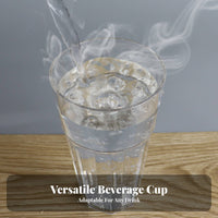 Long-Lasting Octagonal Water Cup Lightweight Plastic Tumbler Stackable for Restaurant Owners, Party Hosts, Cafeteria, Parties, Everyday Use
