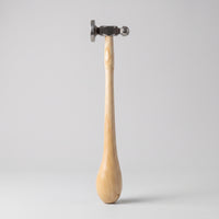 Hand Fatigue Reducing Jeweler's Hammer Ergonomic Chasing Hammer Domed Metalworking Tool Ball-Shaped for Workshop