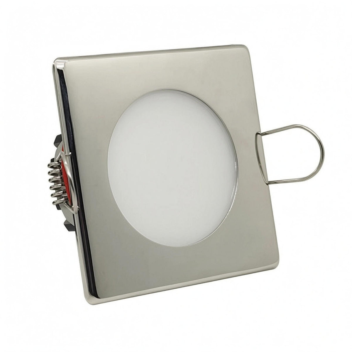 Square LED Recessed Light Dimmable Indoor Lighting Spring Clip Mount