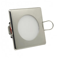 Square LED Recessed Light Dimmable Indoor Lighting Spring Clip Mount