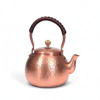 Copper Tea Kettle Handmade Vessel Elegant for Collectors