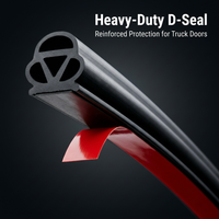 Car Door Seal Strip, Heavy Duty Car Door Rubber Seal, 14mm Thick Vehicle Door Seal, Truck Door Seal  - Image 2