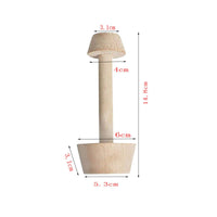 Lightweight Double-sidedSided Tart Tamper Long-Lasting Tart Tamper Reusable Pastry Presser Hand Wash for Home Cooks, Kitchen