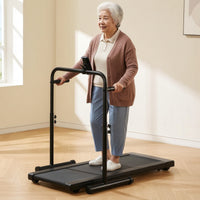 running machine Handrail Adjustable running machine Frame with Device Holder Stable for Home Gym, Physical Therapy