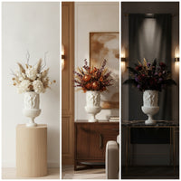 Urn Vase Classical Decorative Vase Sculptural for Interior Designers