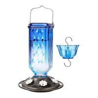 Glass Hummingbird Feeder Long-Lasting Hanging Hummingbird Feeder Year-Round Use