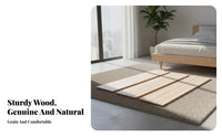Under-Mattress Support System Thickened Planks rollable Slat Foundation Prevents Sagging Bed Base for Students, Homeowners, Guest Room, Home