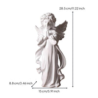 Resin Angel Figurine Sculpted Angel Figurine Tabletop