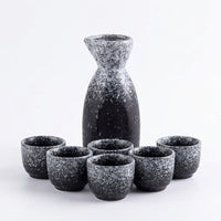Ceramic Sake Set Sapphire Blue New Chinese Style
